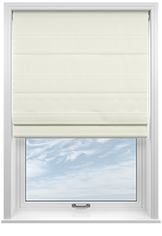 Saltaire, Buttercream - Roman Blind